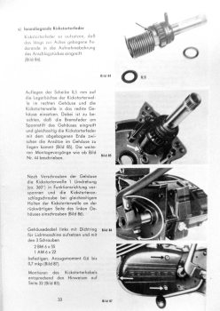 Arbeiten am Zweitaktmotor KS125